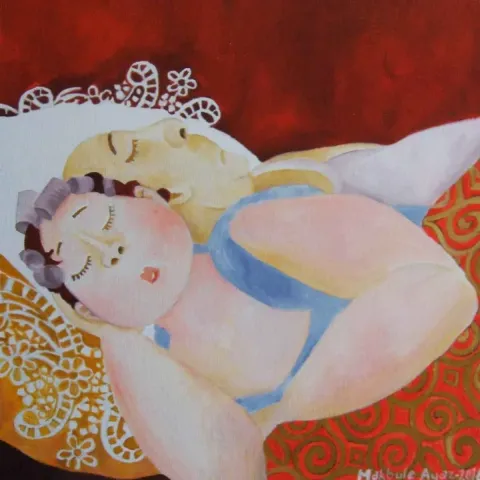 "isimsiz" eseri MAKBULE AYAZ tarafından 2016 yılında 25x25 cm ölçülerinde Tuval üzeri yağlı boya tekniği ile yapılmıştır.