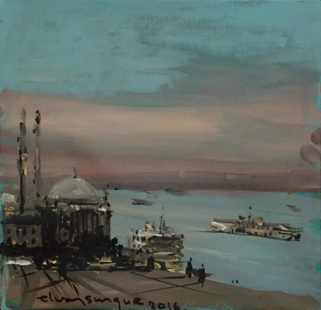 yakınlaştır "isimsiz" eseri ELVAN SUNGUR tarafından 2016 yılında 25x25 cm ölçülerinde Tuval üzeri yağlı boya tekniği ile yapılmıştır.