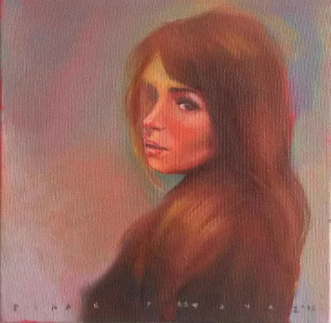 PINAR PARTANAZ — “isimsiz”, 2016 "isimsiz" eseri PINAR PARTANAZ tarafından 2016 yılında 25x25 cm ölçülerinde Tuval üzeri yağlı boya tekniği ile yapılmıştır.