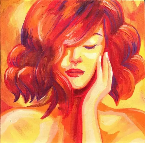TİMA JAM — “isimsiz”, 2016 "isimsiz" eseri TİMA JAM tarafından 2016 yılında 25x25 cm ölçülerinde Tuval üzeri yağlı boya tekniği ile yapılmıştır.