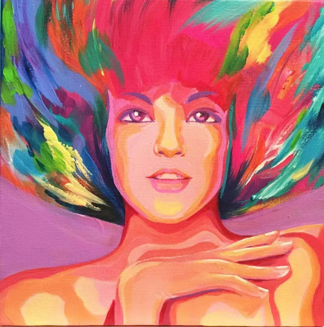 TİMA JAM — “isimsiz”, 2016 "isimsiz" eseri TİMA JAM tarafından 2016 yılında 25x25 cm ölçülerinde Tuval üzeri yağlı boya tekniği ile yapılmıştır.