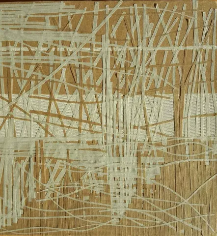 "isimsiz" eseri EMRAH UYSAL tarafından 2016 yılında 25x25 cm ölçülerinde Tuval üzeri karışık teknik tekniği ile yapılmıştır.
