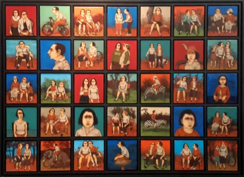 Bu eser ORHAN UMUT tarafından 2017 yılında 151x209 cm ölçülerinde Tuval üzeri akrilik boya tekniği ile yapılmıştır.