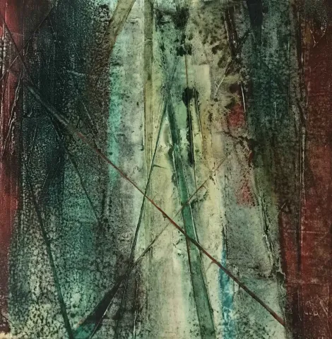 Bu eser MUSA GÜNEY tarafından 2017 yılında 70x70 cm ölçülerinde Tuval üzeri yağlı boya tekniği ile yapılmıştır.