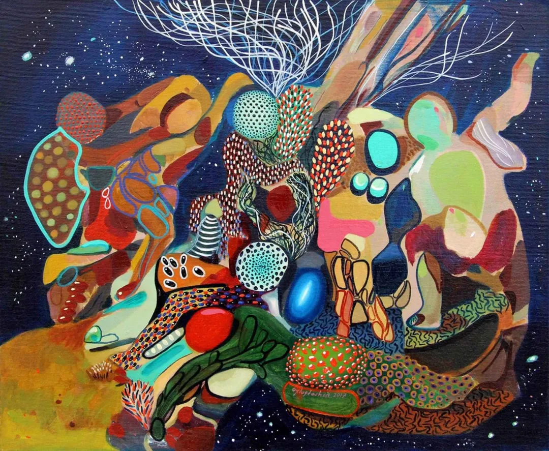 Bu eser LEVENT OYLUÇTARHAN tarafından 2017 yılında 38x46 cm ölçülerinde Tuval üzeri yağlı boya tekniği ile yapılmıştır.