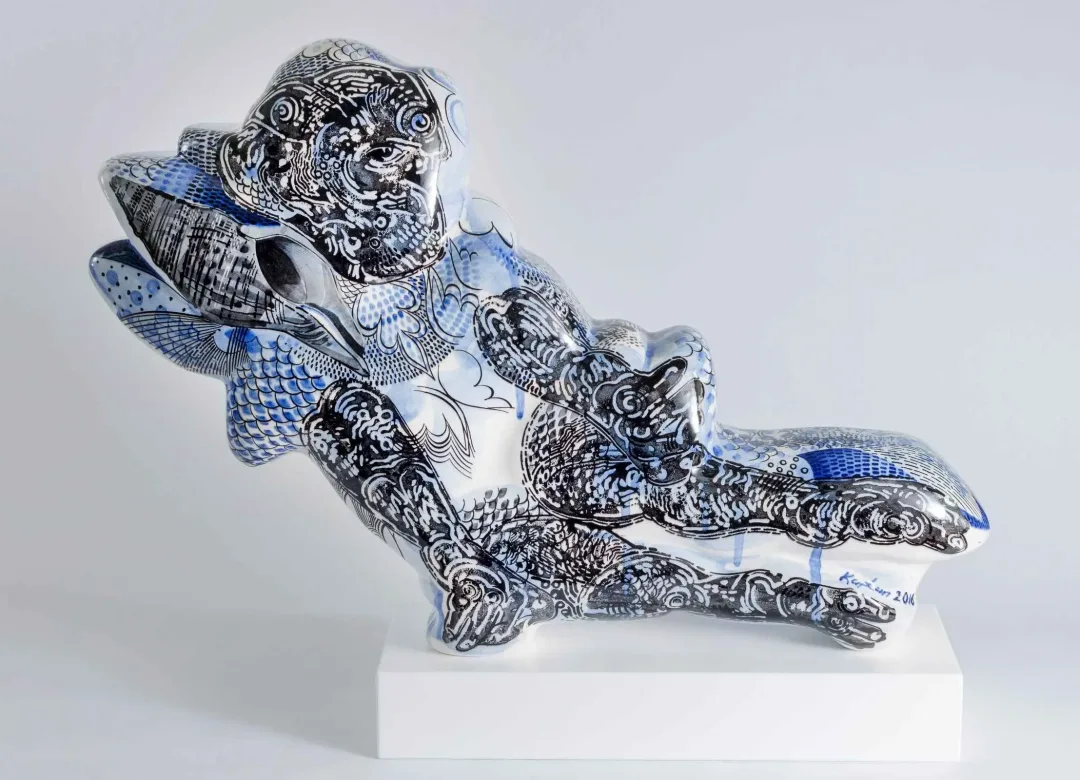 yakınlaştır "Nereus" eseri SEMİH KAPLAN tarafından 2016 yılında 33x62x13 cm ölçülerinde Seramik tekniği ile yapılmıştır.