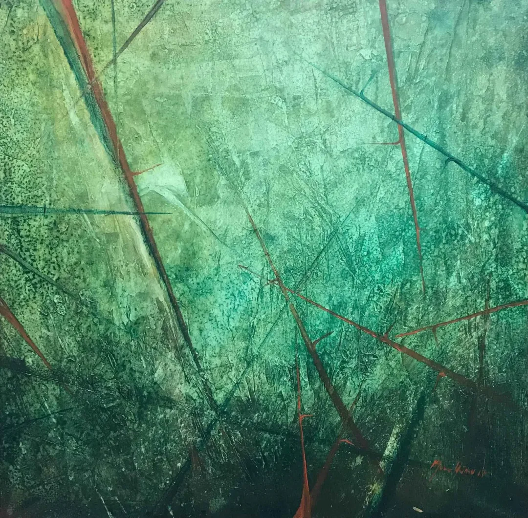 yakınlaştır "Katarsis" eseri MUSA GÜNEY tarafından 2017 yılında 70x70 cm ölçülerinde Tuval üzeri yağlı boya tekniği ile yapılmıştır.