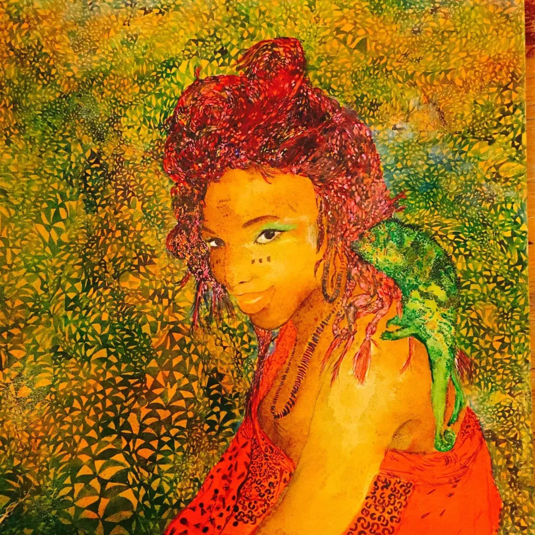 yakınlaştır "Belinda" eseri PINAR TINÇ tarafından 2017 yılında 70x70 cm ölçülerinde Tuvale çini mürekkebi tekniği ile yapılmıştır.