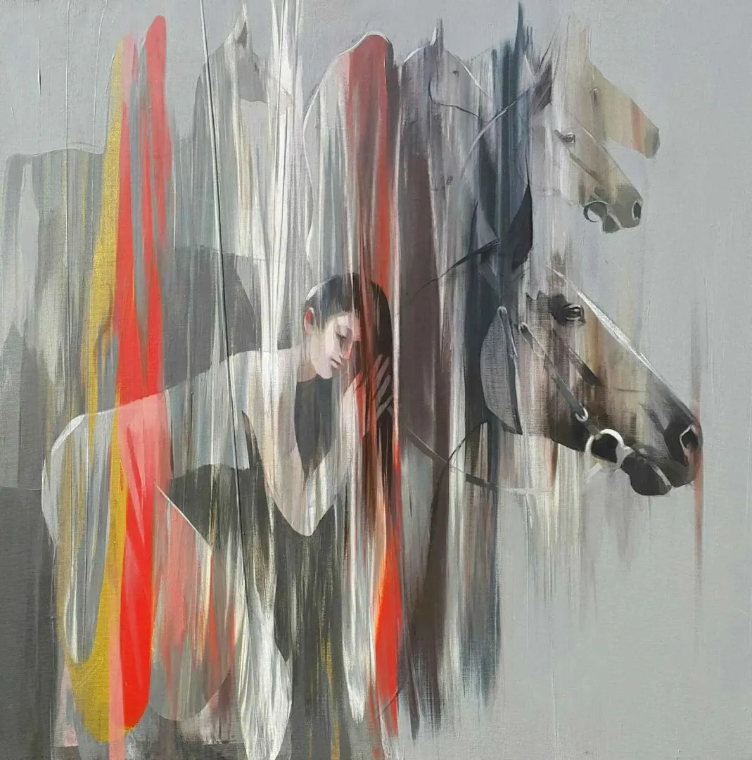 HAKAN ERASLAN — “Untitled”, 2017 "İsimsiz" eseri HAKAN ERASLAN tarafından 2017 yılında 70x70 cm ölçülerinde Tuvale üzeri akrilik boya boya tekniği ile yapılmıştır.