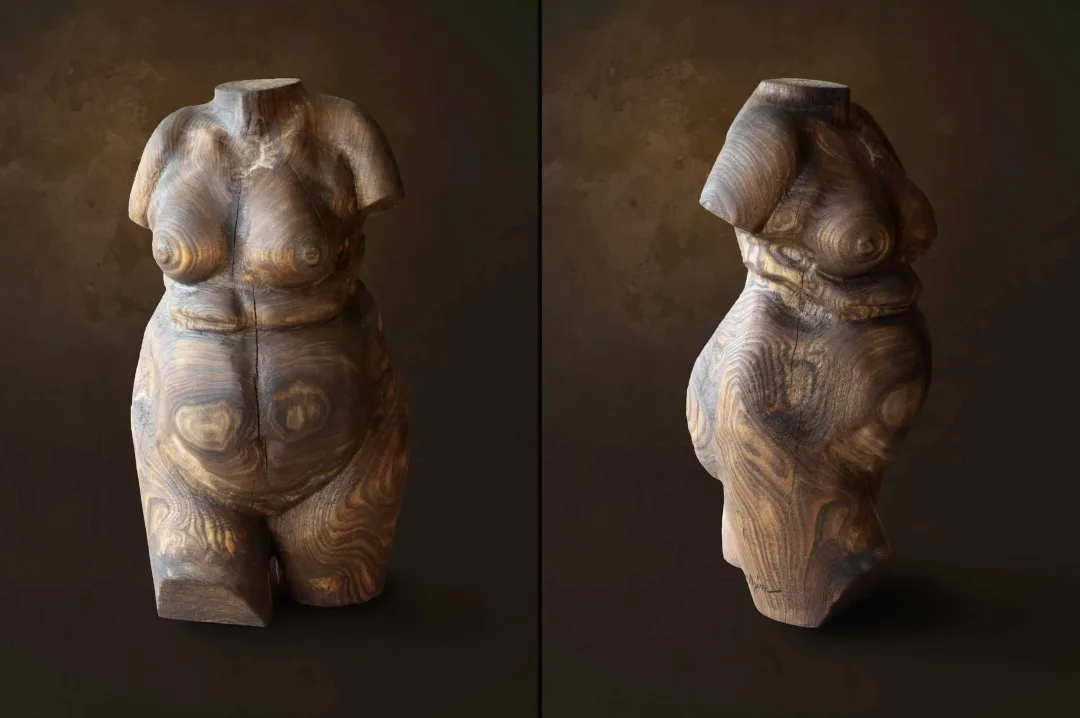 yakınlaştır "Tors" eseri AZİMET KARAMAN tarafından 2015 yılında 67x35x35 cm ölçülerinde Ahşap Yontma (Çam) tekniği ile yapılmıştır.