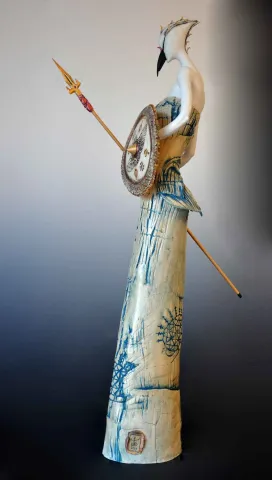 "Hititli Savaşçı" eseri DENİZ ONUR ERMAN tarafından 2017 yılında 49x36 cm ölçülerinde Ed. 3-5 Hahnemuhle Ultrasmooth Baskı tekniği ile yapılmıştır.
