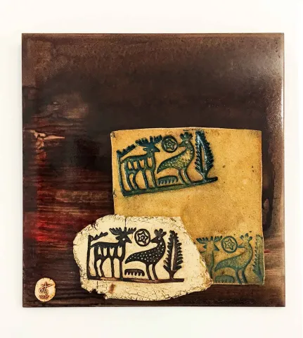 DENİZ ONUR ERMAN — “Duvar Seramiği”, 2016 "Duvar Seramiği" eseri DENİZ ONUR ERMAN tarafından 2016 yılında 16x31x13 cm ölçülerinde Seramik tekniği ile yapılmıştır.