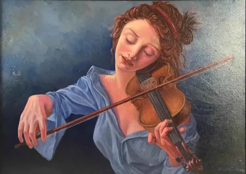 DEVRİM DEMİRAL — 2017 Bu eser DEVRİM DEMİRAL tarafından 2017 yılında 50x70 cm ölçülerinde Tuval üzeri yağlı boya tekniği ile yapılmıştır.
