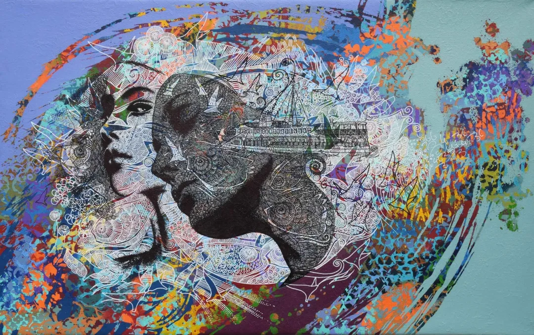 ENGİN KORKMAZ — “İsimsiz”, 2017 "İsimsiz" eseri ENGİN KORKMAZ tarafından 2017 yılında 50x80 cm ölçülerinde Tuval üzeri akrilik boya tekniği ile yapılmıştır.