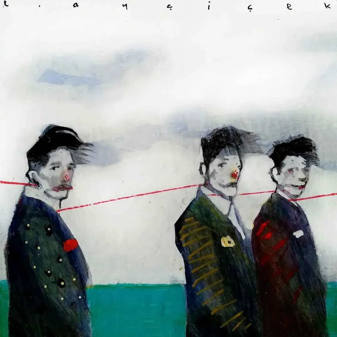 ERCAN AYÇİÇEK — “İsimsiz”, 2016 "İsimsiz" eseri ERCAN AYÇİÇEK tarafından 2016 yılında 12x12 cm ölçülerinde Duralit üzeri akrilik boya tekniği ile yapılmıştır.