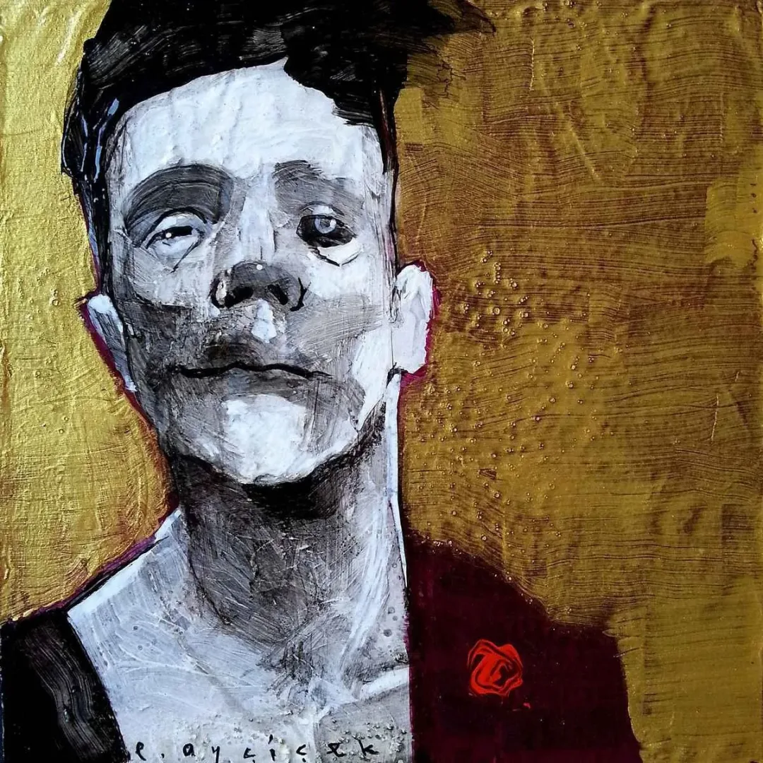 ERCAN AYÇİÇEK — “İsimsiz”, 2016 "İsimsiz" eseri ERCAN AYÇİÇEK tarafından 2016 yılında 12x12 cm ölçülerinde Duralit üzeri akrilik boya tekniği ile yapılmıştır.