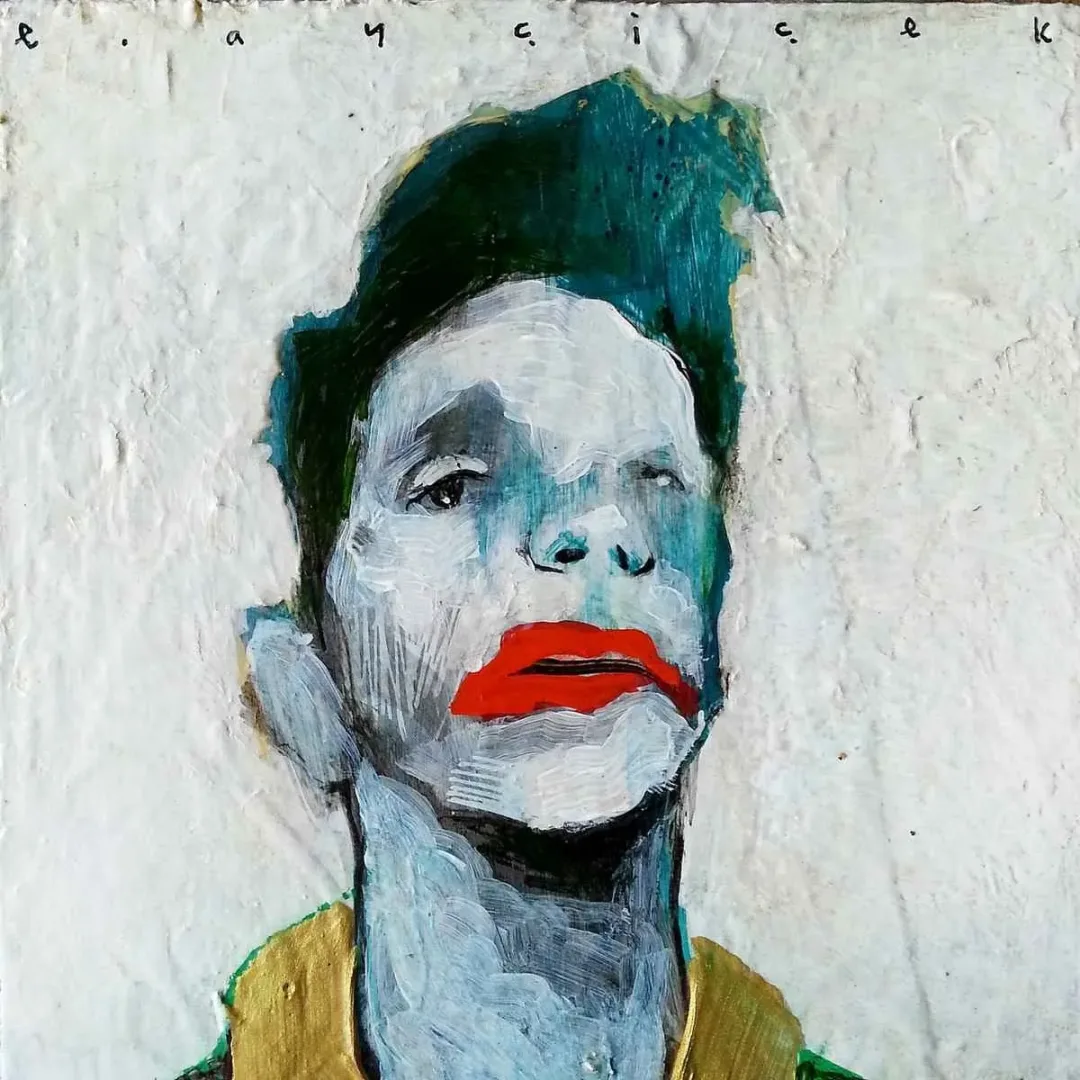 ERCAN AYÇİÇEK — “İsimsiz”, 2016 "İsimsiz" eseri ERCAN AYÇİÇEK tarafından 2016 yılında 12x12 cm ölçülerinde Duralit üzeri akrilik boya tekniği ile yapılmıştır.
