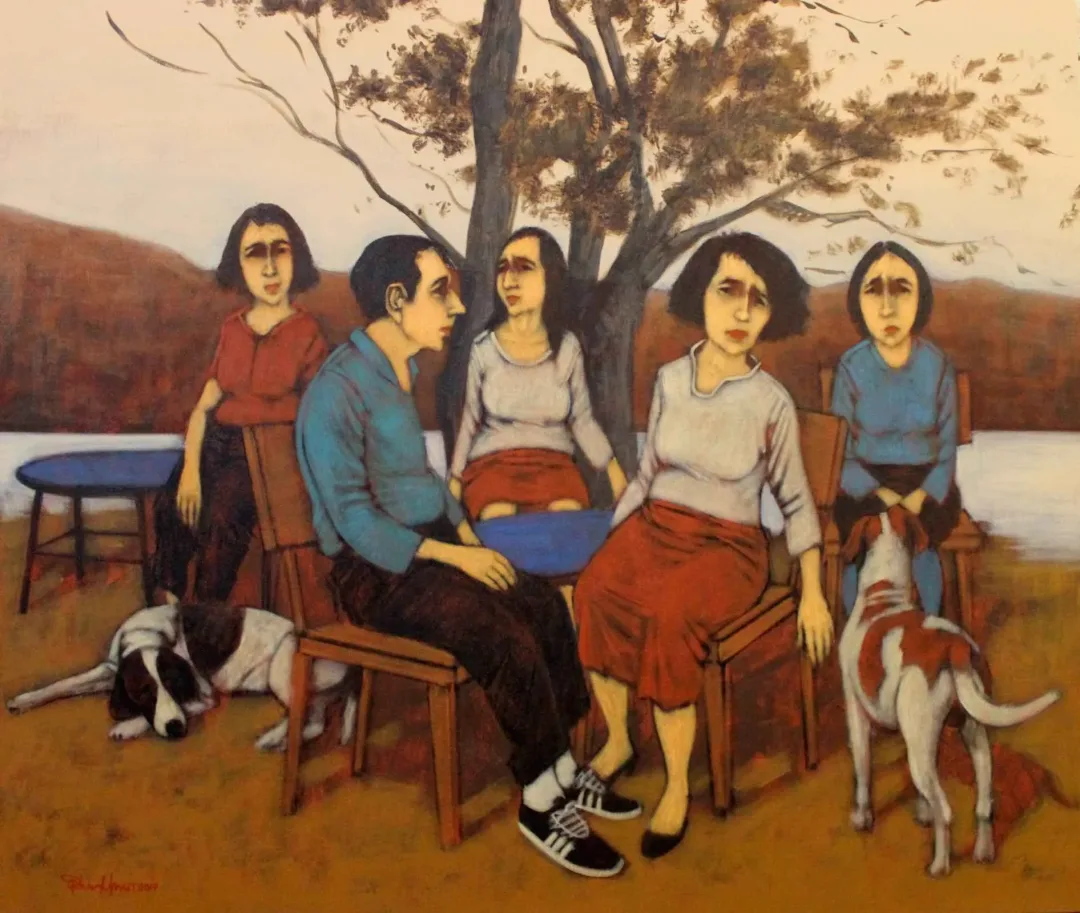 yakınlaştır "Yazgı" eseri ORHAN UMUT tarafından 2017 yılında 85x100 cm ölçülerinde Tuvale üzeri akrilik boya tekniği ile yapılmıştır.