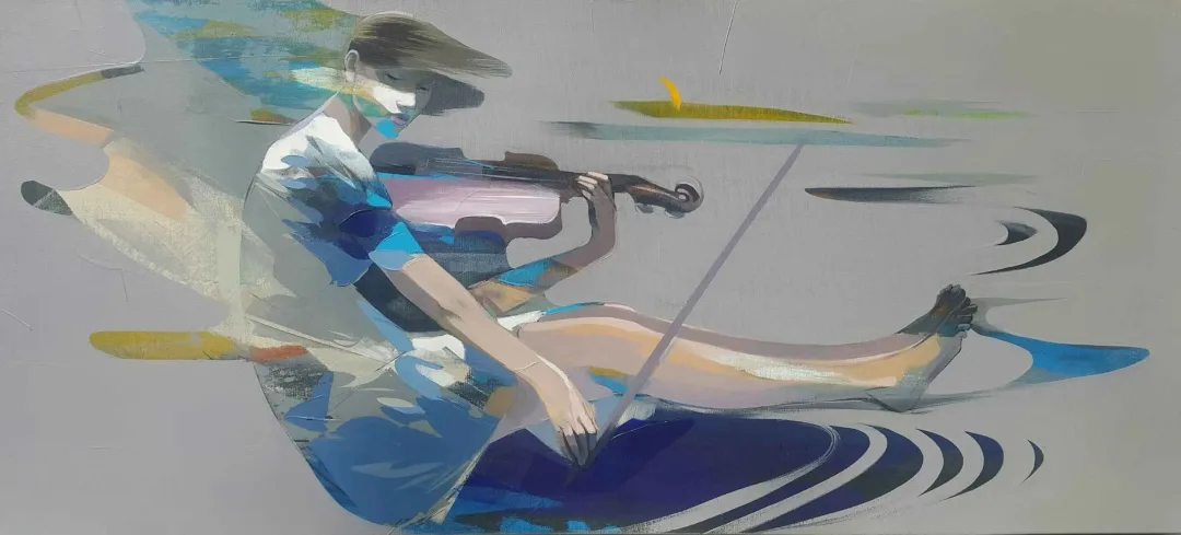 HAKAN ERASLAN — “İsimsiz” "İsimsiz" eseri HAKAN ERASLAN tarafından 50x110 cm ölçülerinde Tuval üzeri yağlı boya tekniği ile yapılmıştır.