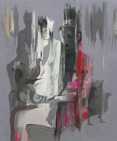 HAKAN ERASLAN tarafından 60x50 cm ölçülerinde Tuval üzeri yağlı boya tekniği ile yapılmıştır.