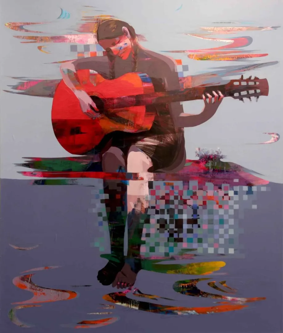 HAKAN ERASLAN — “İsimsiz” "İsimsiz" eseri HAKAN ERASLAN tarafından 100x70 cm ölçülerinde Tuval üzeri yağlı boya tekniği ile yapılmıştır.