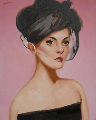"Woman portraits - kadınlar" eseri ALİ ÖZHAN GÜNEŞ tarafından 2017 yılında 20x16 cm ölçülerinde Tuval üzeri yağlı boya tekniği ile yapılmıştır.