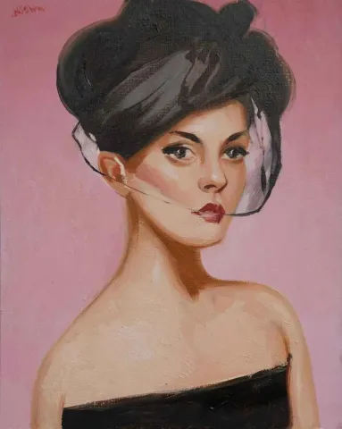 "Woman portraits - kadınlar" eseri ALİ ÖZHAN GÜNEŞ tarafından 2017 yılında 20x16 cm ölçülerinde Tuval üzeri yağlı boya tekniği ile yapılmıştır.