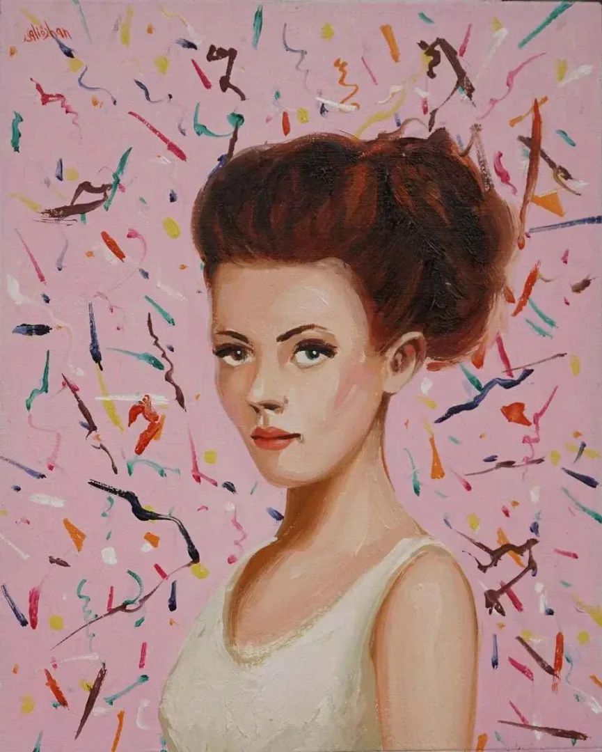 "Woman portraits - kadınlar" eseri ALİ ÖZHAN GÜNEŞ tarafından 2017 yılında 21x17 cm ölçülerinde Duralit üzeri yağlı boya tekniği ile yapılmıştır.