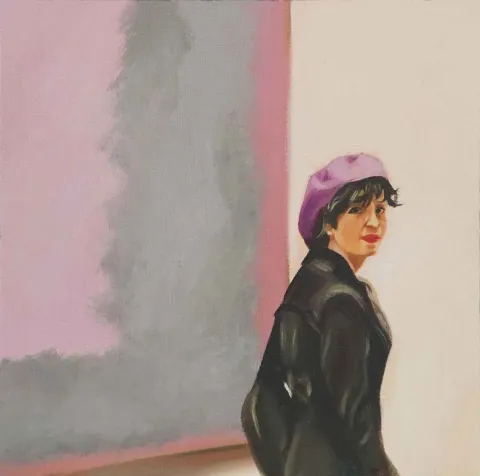 ŞEYMA BAŞARAN — 2017 Bu eser ŞEYMA BAŞARAN tarafından 2017 yılında 20x20 cm ölçülerinde Pres tuval üzeri yağlı boya tekniği ile yapılmıştır.