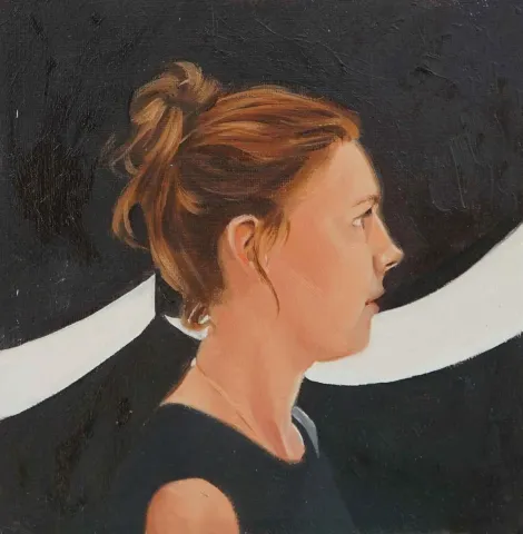 ŞEYMA BAŞARAN — 2017 Bu eser ŞEYMA BAŞARAN tarafından 2017 yılında 16x16 cm ölçülerinde Pres tuval üzeri yağlı boya tekniği ile yapılmıştır.