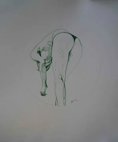 ALİ ÖZHAN GÜNEŞ — 2017 Bu eser ALİ ÖZHAN GÜNEŞ tarafından 2017 yılında 50x40 cm ölçülerinde Kağıt üzeri mürekkep tekniği ile yapılmıştır.