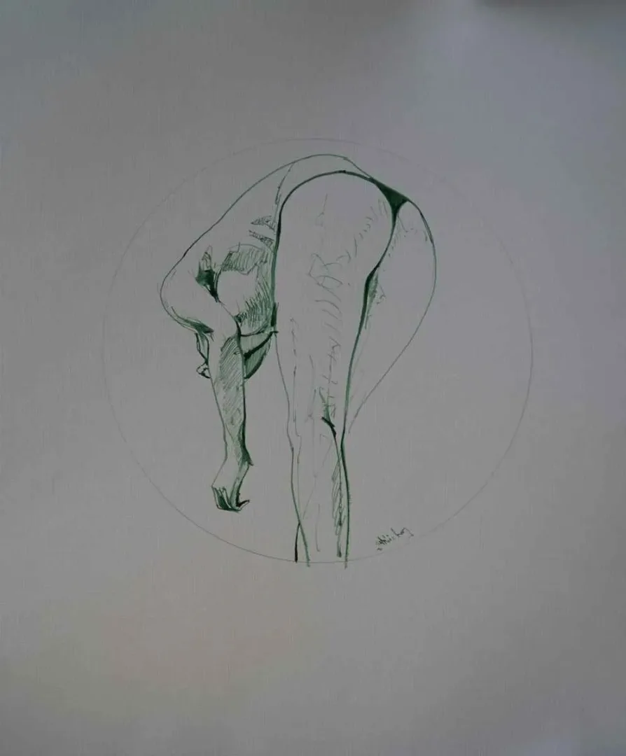 ALİ ÖZHAN GÜNEŞ — 2017 Bu eser ALİ ÖZHAN GÜNEŞ tarafından 2017 yılında 50x40 cm ölçülerinde Kağıt üzeri mürekkep tekniği ile yapılmıştır.