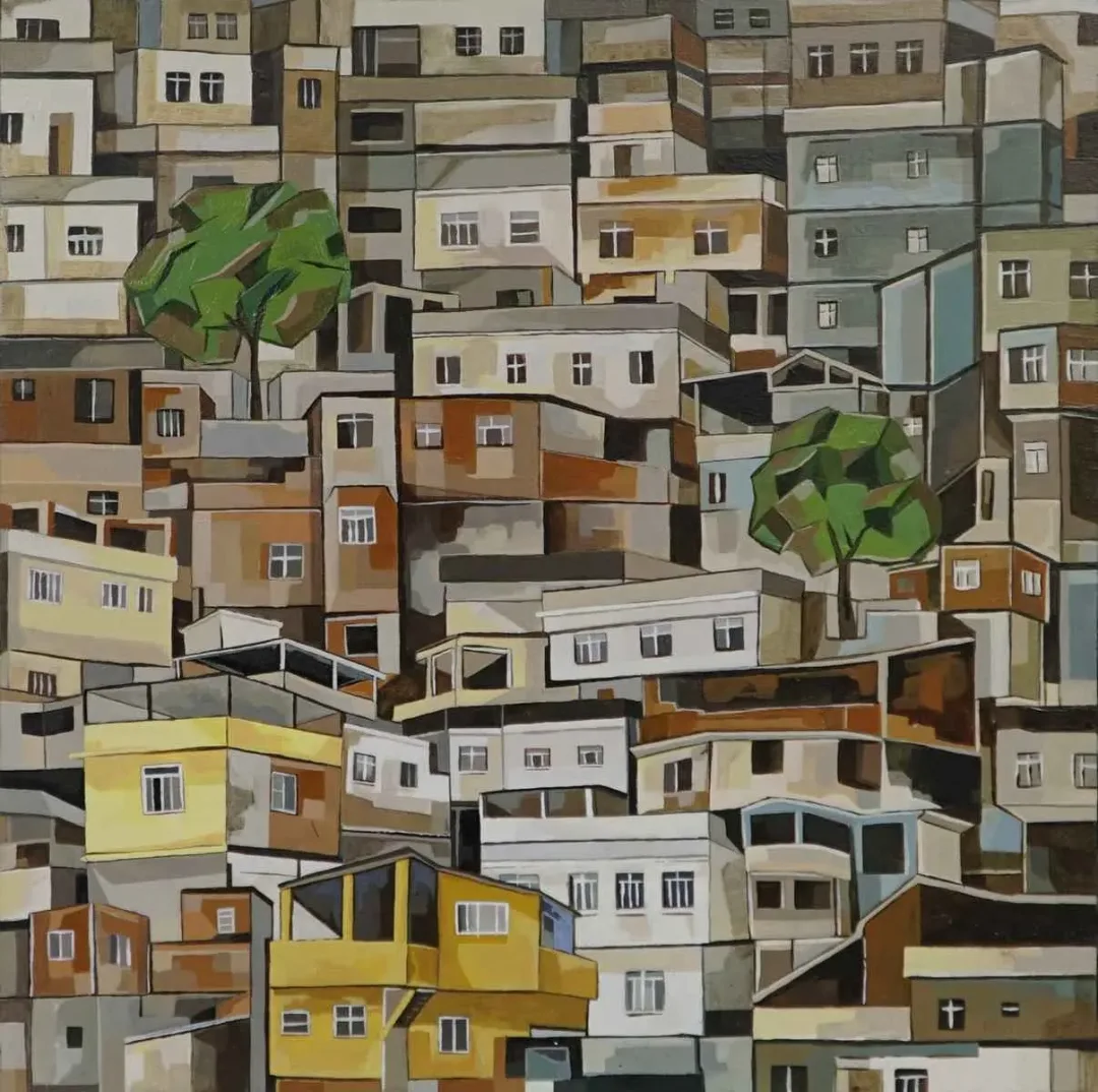 ALİ KARAKOÇ — 2016 Bu eser ALİ KARAKOÇ tarafından 2016 yılında 25x25 cm ölçülerinde MDF üzeri akrilik boya tekniği ile yapılmıştır.