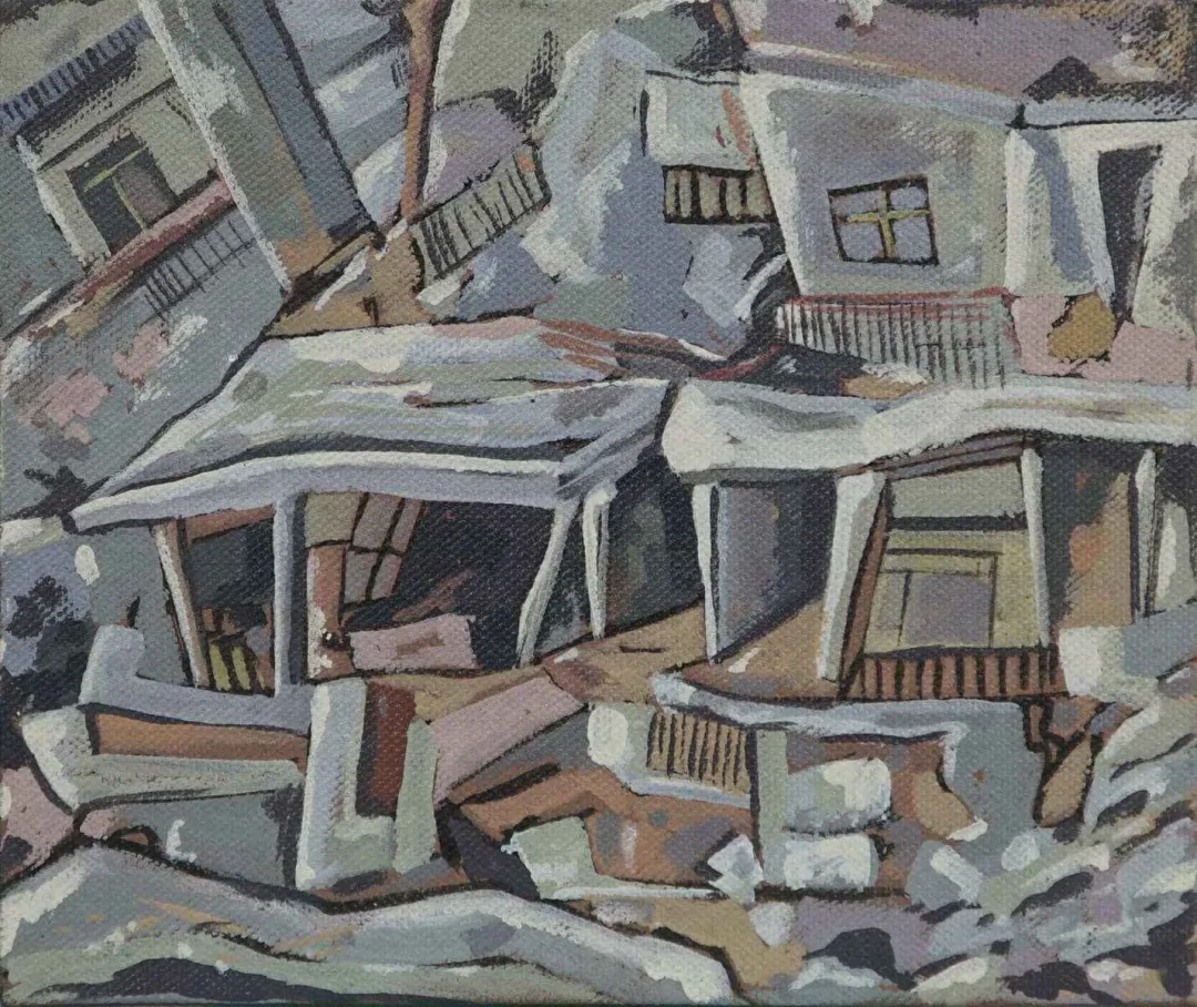 "İsimsiz" eseri ALİ KARAKOÇ tarafından 2016 yılında 17x20 cm ölçülerinde MDF üzeri akrilik boya tekniği ile yapılmıştır.