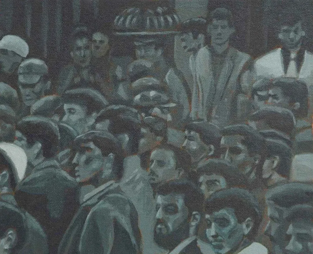 "Bilinçüstü" eseri EREN ÇAĞDAŞ KARASU tarafından 2017 yılında 22x27 cm ölçülerinde Duralit üzeri akrilik boya tekniği ile yapılmıştır.