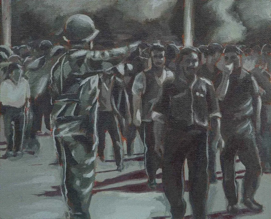 yakınlaştır "Bilinçüstü" eseri EREN ÇAĞDAŞ KARASU tarafından 2017 yılında 22x27 cm ölçülerinde Duralit üzeri akrilik boya tekniği ile yapılmıştır.