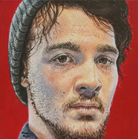 MERVE KURT — 2016 Bu eser MERVE KURT tarafından 2016 yılında 20x20 cm ölçülerinde Tuval üzeri yağlı boya tekniği ile yapılmıştır.