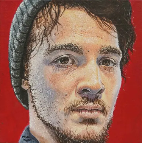 MERVE KURT — 2016 Bu eser MERVE KURT tarafından 2016 yılında 20x20 cm ölçülerinde Tuval üzeri yağlı boya tekniği ile yapılmıştır.
