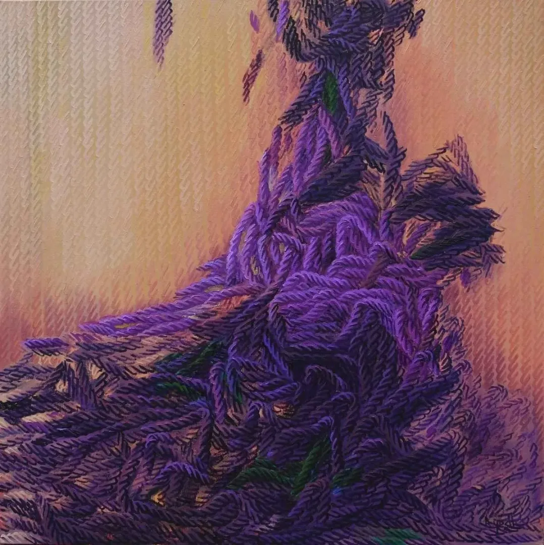 yakınlaştır "Dip Notlar-II" eseri AHMET YEŞİL tarafından 2017 yılında 70x70 cm ölçülerinde Tuval üzeri yağlı boya tekniği ile yapılmıştır.