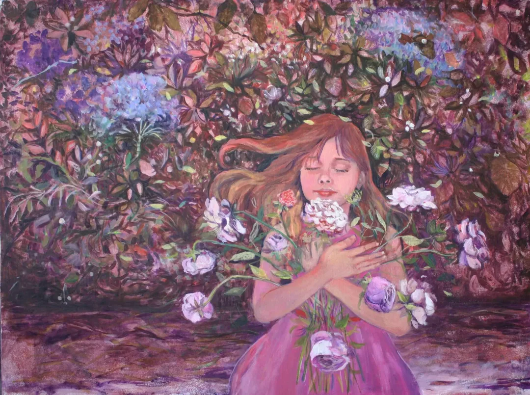 "Masumiyet İçin Düşler I" eseri NİL KÖKEN tarafından 90x120 cm ölçülerinde Tuval üzeri yağlı boya tekniği ile yapılmıştır.