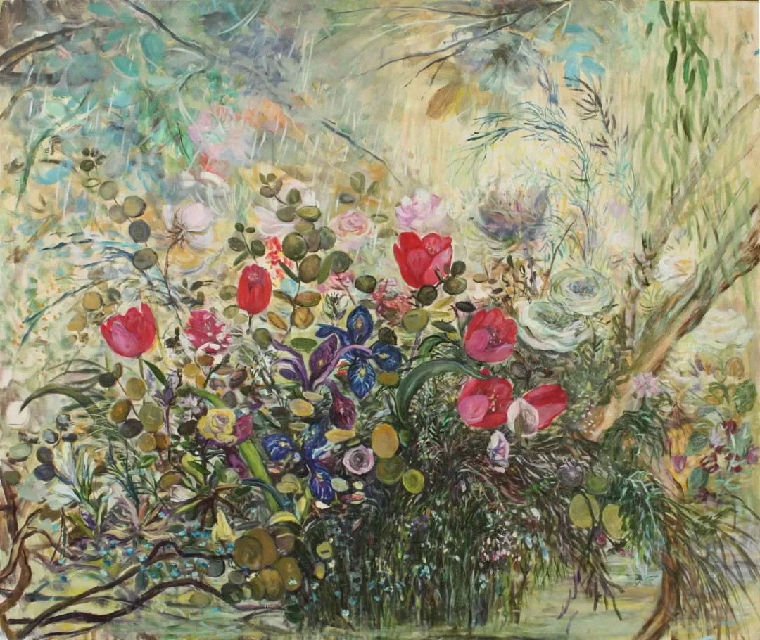 yakınlaştır "Yağmur" eseri NİL KÖKEN tarafından 100x120 cm ölçülerinde Tuval üzeri yağlı boya tekniği ile yapılmıştır.