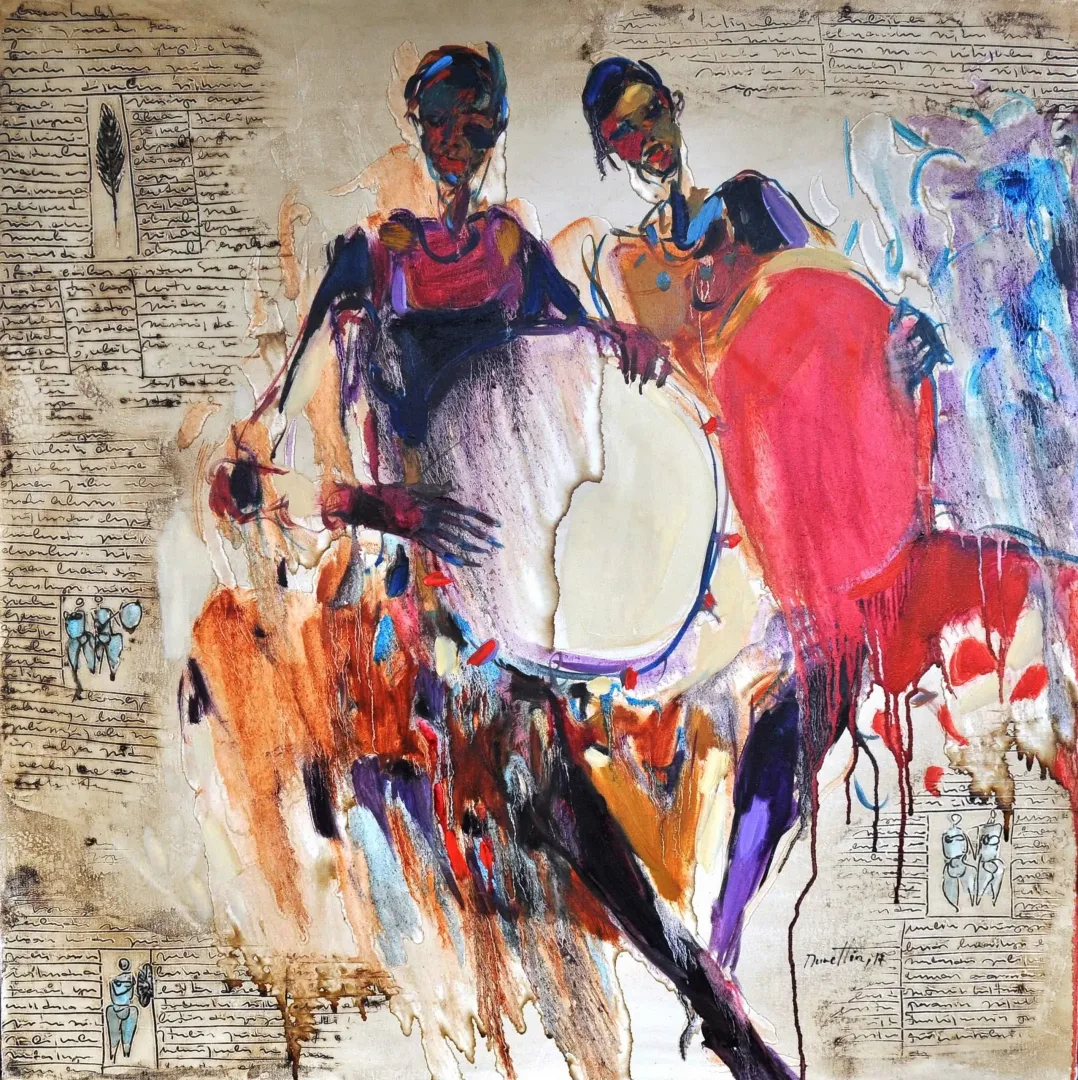 NURETTİN AKKAYA — “İsimsiz”, 2017 "İsimsiz" eseri NURETTİN AKKAYA tarafından 2017 yılında 90x90 cm ölçülerinde Tuval üzeri yağlı boya tekniği ile yapılmıştır.