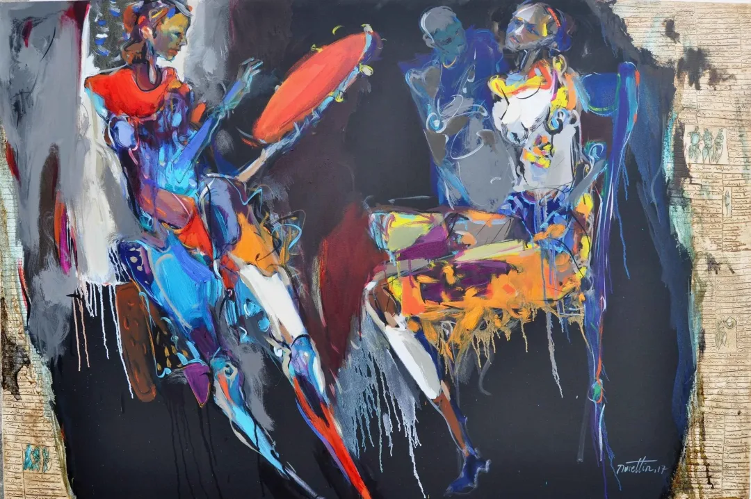 NURETTİN AKKAYA — “İsimsiz”, 2017 "İsimsiz" eseri NURETTİN AKKAYA tarafından 2017 yılında 100x150 cm ölçülerinde Tuval üzeri yağlı boya tekniği ile yapılmıştır.