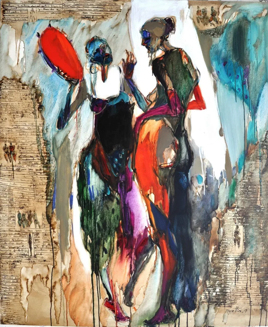 NURETTİN AKKAYA — “İsimsiz”, 2017 "İsimsiz" eseri NURETTİN AKKAYA tarafından 2017 yılında 150x125 cm ölçülerinde Tuval üzeri yağlı boya tekniği ile yapılmıştır.