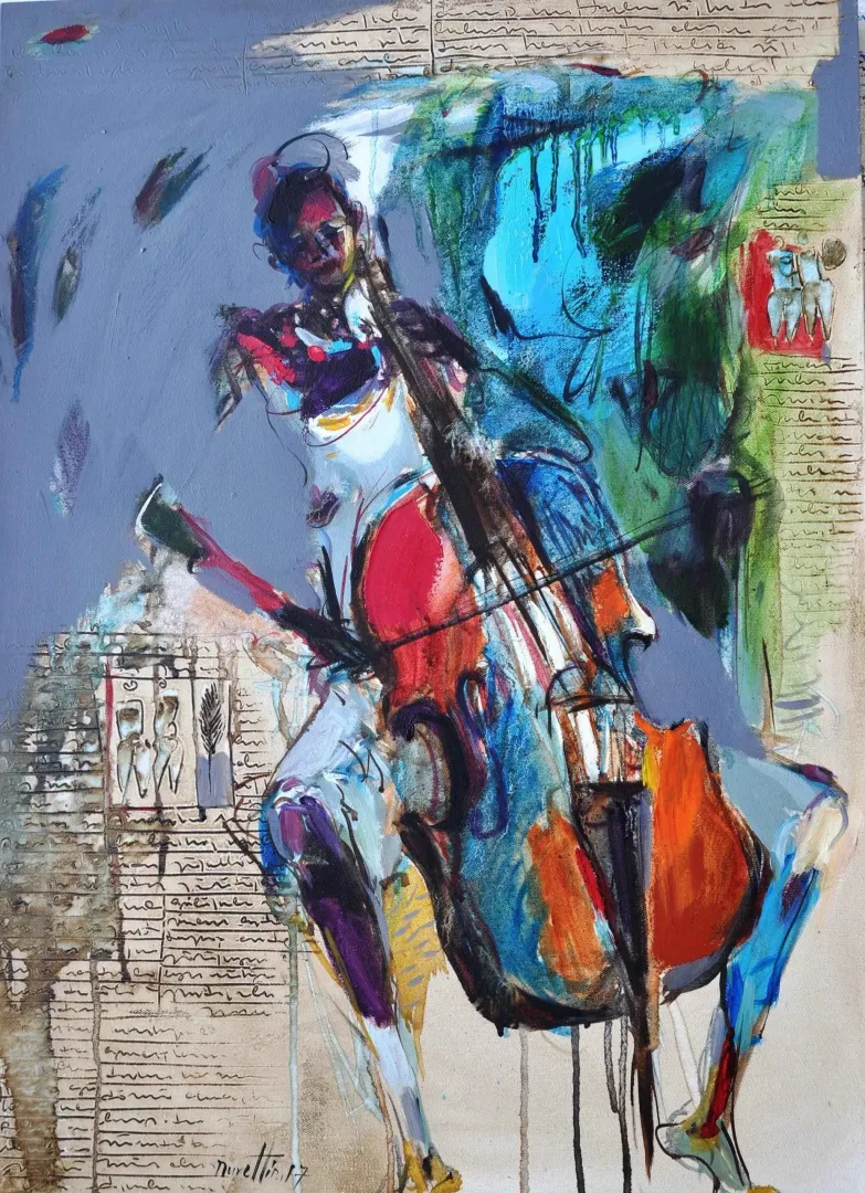 NURETTİN AKKAYA — “İsimsiz”, 2017 "İsimsiz" eseri NURETTİN AKKAYA tarafından 2017 yılında 70x50 cm ölçülerinde Tuval üzeri yağlı boya tekniği ile yapılmıştır.