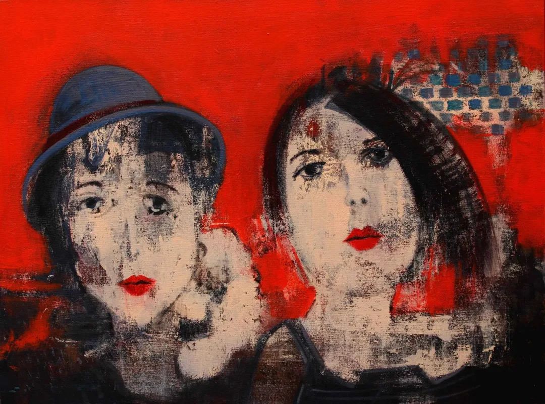 ÖZDEN GEZER — “İsimsiz”, 2017 "İsimsiz" eseri ÖZDEN GEZER tarafından 2017 yılında 60x80 cm ölçülerinde Tuval üzeri akrilik boya tekniği ile yapılmıştır.
