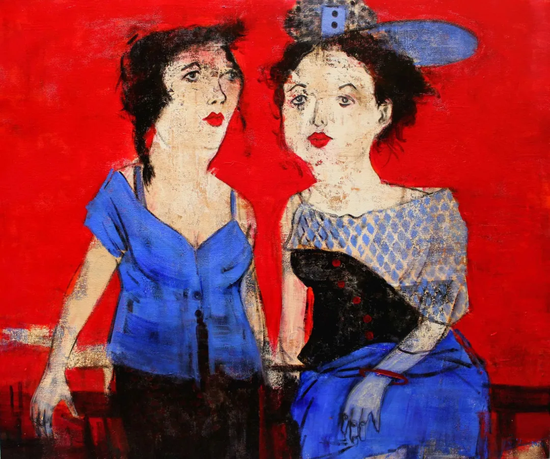 ÖZDEN GEZER — “İsimsiz”, 2017 "İsimsiz" eseri ÖZDEN GEZER tarafından 2017 yılında 100x120 cm ölçülerinde Tuval üzeri akrilik boya tekniği ile yapılmıştır.