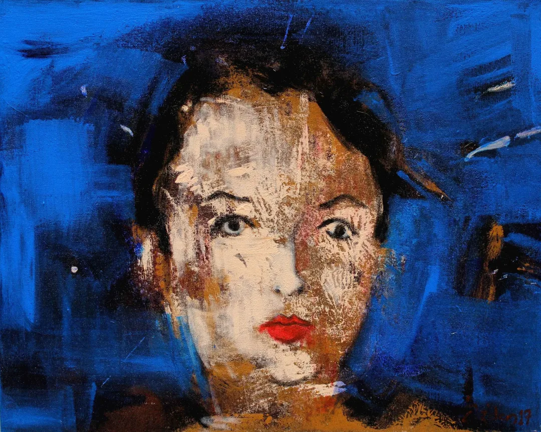ÖZDEN GEZER — “İsimsiz”, 2017 "İsimsiz" eseri ÖZDEN GEZER tarafından 2017 yılında 40x50 cm ölçülerinde Tuval üzeri akrilik boya tekniği ile yapılmıştır.