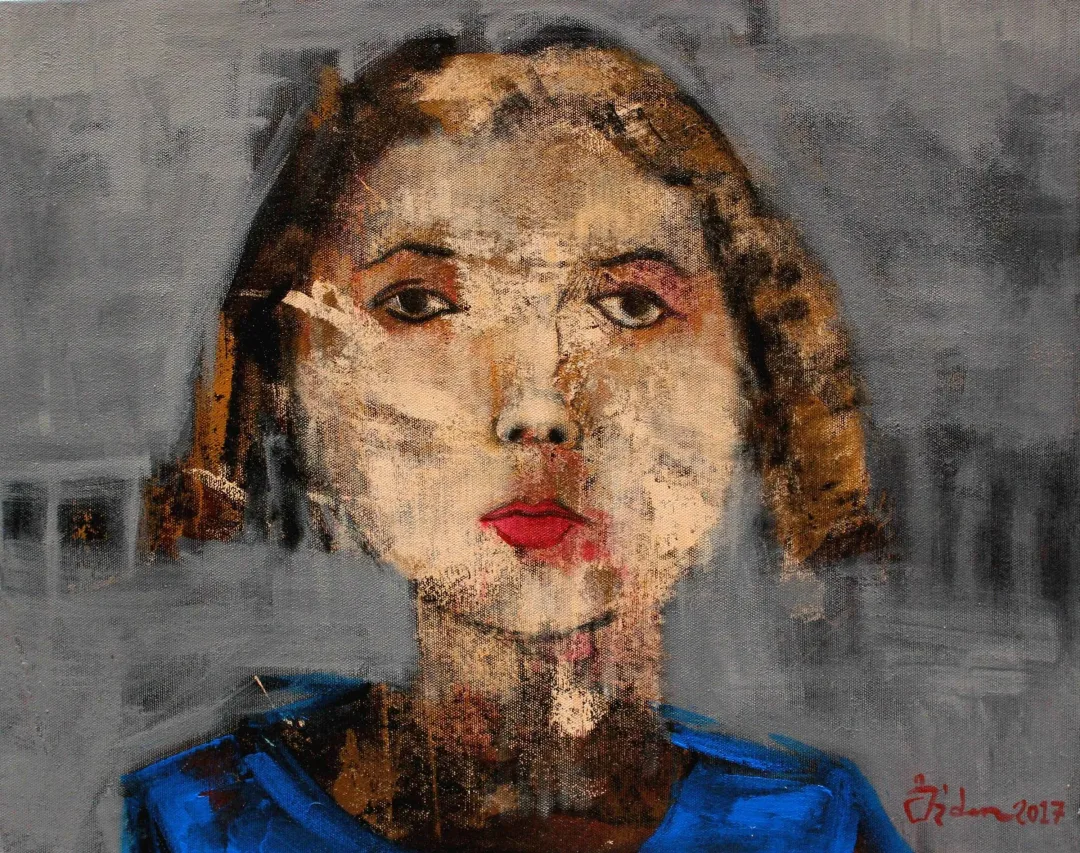 ÖZDEN GEZER — “İsimsiz”, 2017 "İsimsiz" eseri ÖZDEN GEZER tarafından 2017 yılında 40x50 cm ölçülerinde Tuval üzeri akrilik boya tekniği ile yapılmıştır.