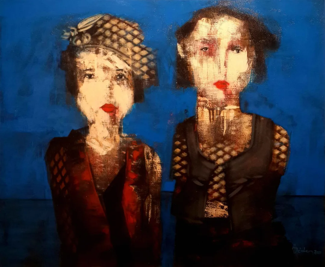 ÖZDEN GEZER — “İsimsiz”, 2017 "İsimsiz" eseri ÖZDEN GEZER tarafından 2017 yılında 85x100 cm ölçülerinde Tuval üzeri akrilik boya tekniği ile yapılmıştır.